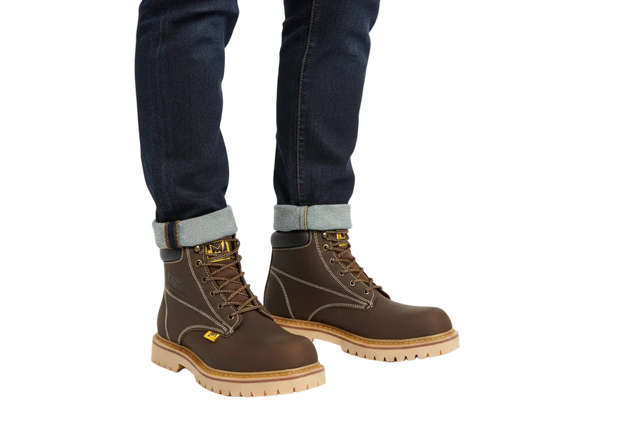 Bota Nobuck/Café sin Casco
