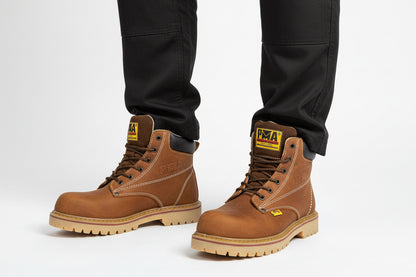 Bota Crazy/Oro sin Casco 