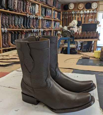 Botín Dubai en Piel de Venado