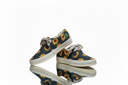 Flats con agujetas Girasoles