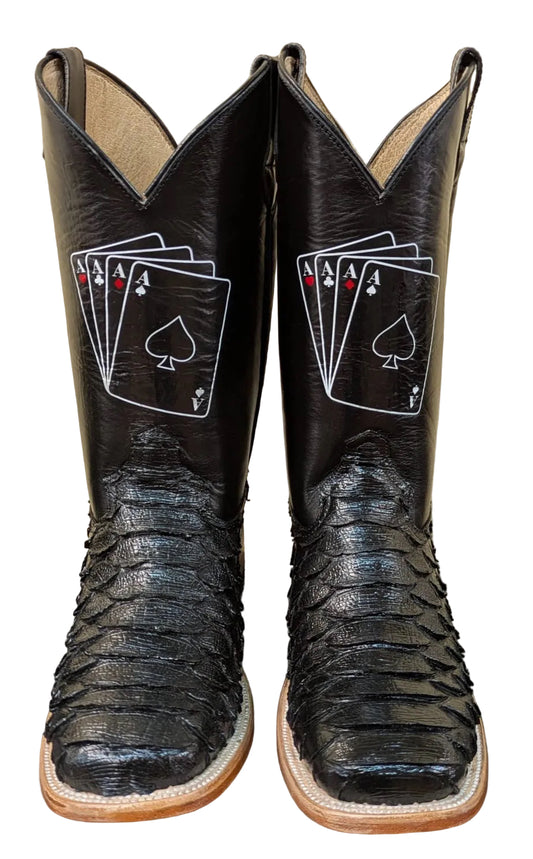 Bota Pitón As Negra