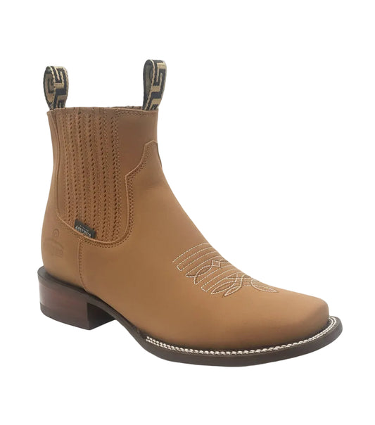 Nubuck Bordado Miel