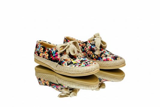 Flats con agujetas Lele Gallos