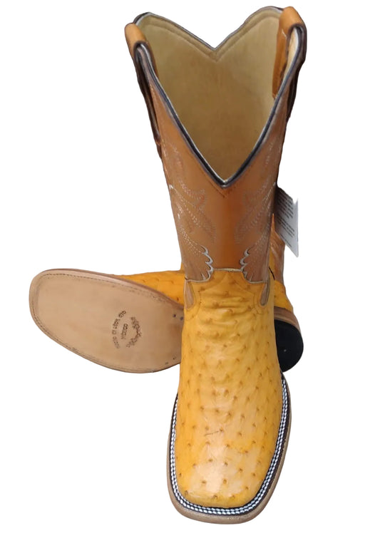 Bota Avestruz Bulldog Paja