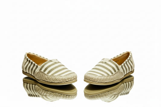 Flats Rayado Beige