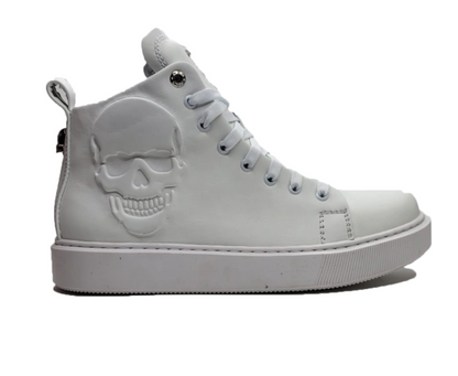 Classic Mid Top Piel