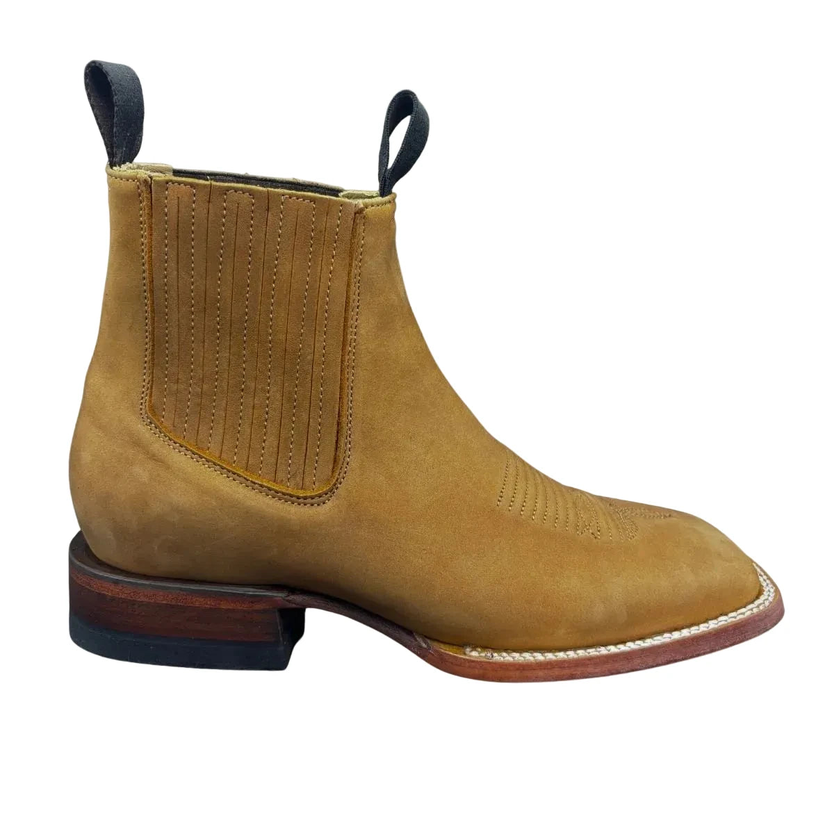 Botín vaquero Nubuck
