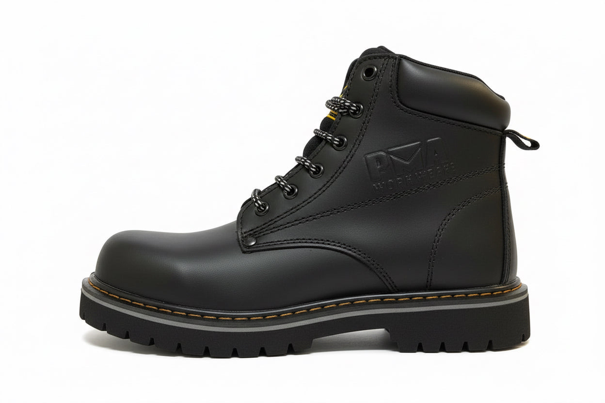 Bota Napa/Negro Sin Casco