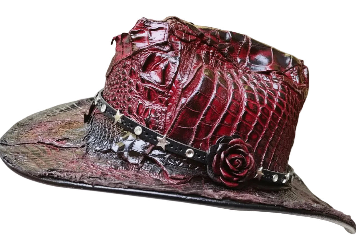 Sombrero Lagarto Rojo