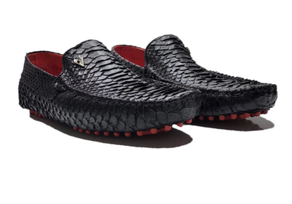 Mocasin Lagarto Negro