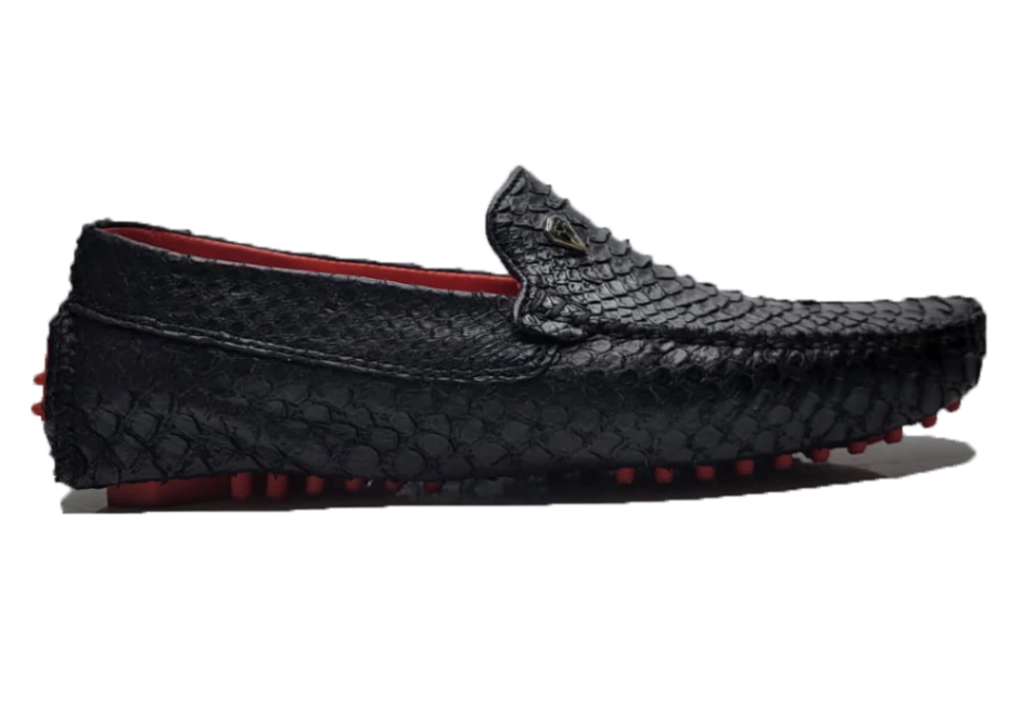 Mocasin Lagarto Negro