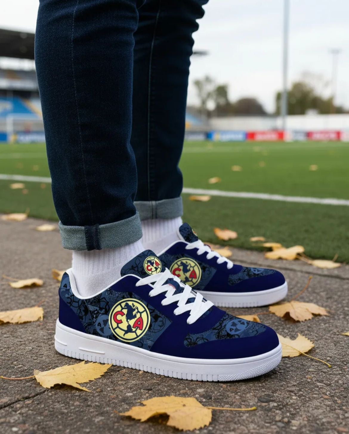 Urbano América Azul con Amarillo