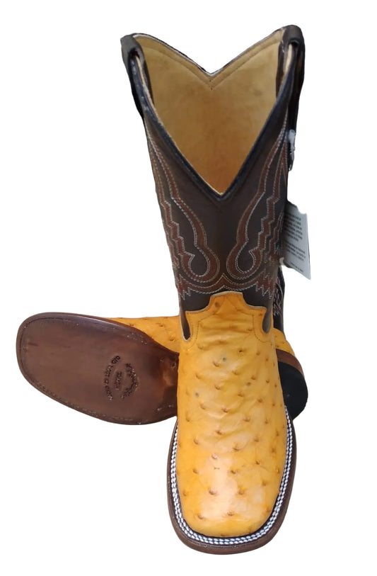 Bota Avestruz Bulldog Amarillo