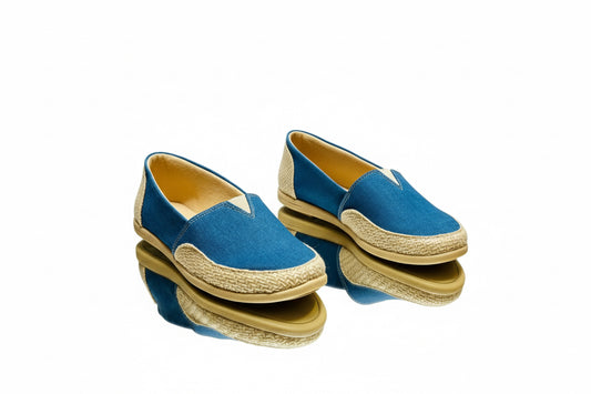 Flats Mezclilla Deslavada