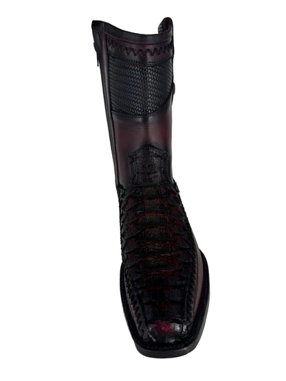 Bota de Imitación Pitón