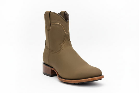 Botín Cañon Forjado Olivo