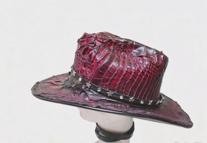 Sombrero Lagarto Rojo