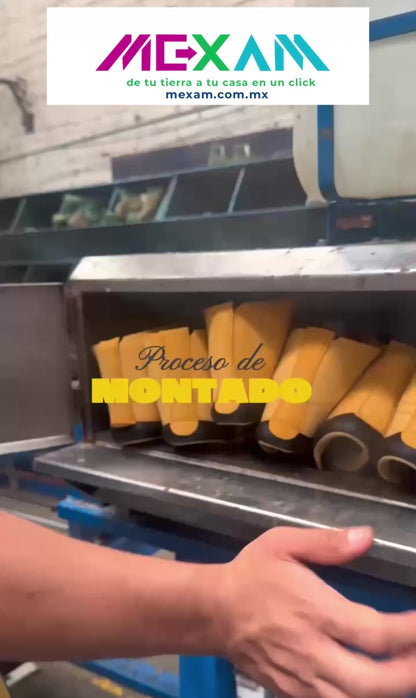 Bota Atanado/Avellana con Casco de Acero 